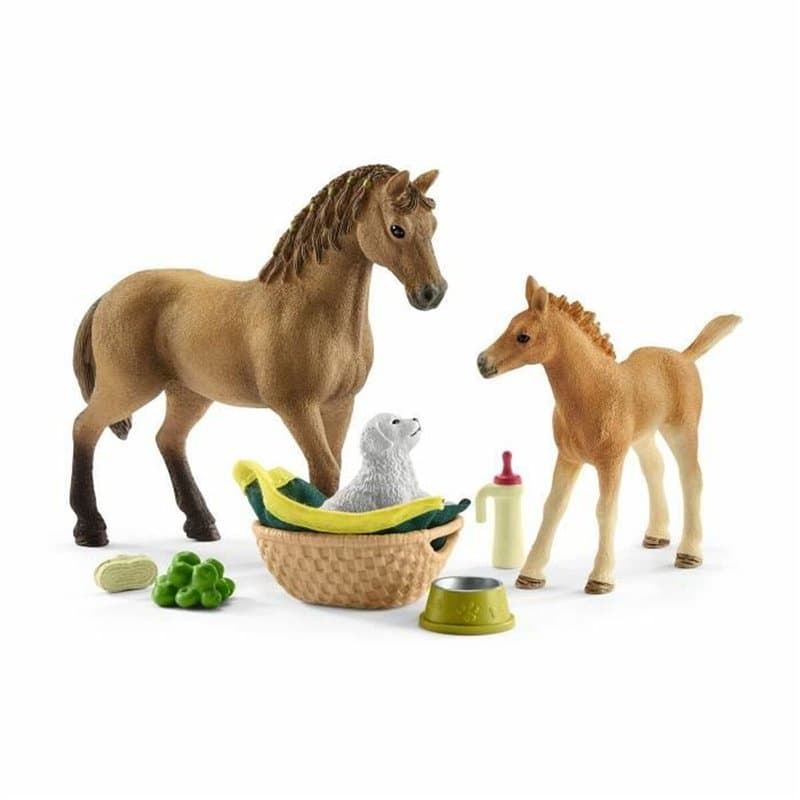 Schleich HORSE CLUB Les soins pour bébé animaux d' Sarah - Image 1