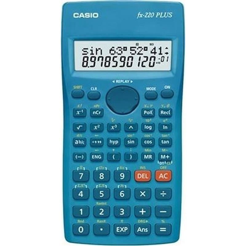 Calculatrice scientifique Casio FX-220PLUS-2-W Bleu - Image 1