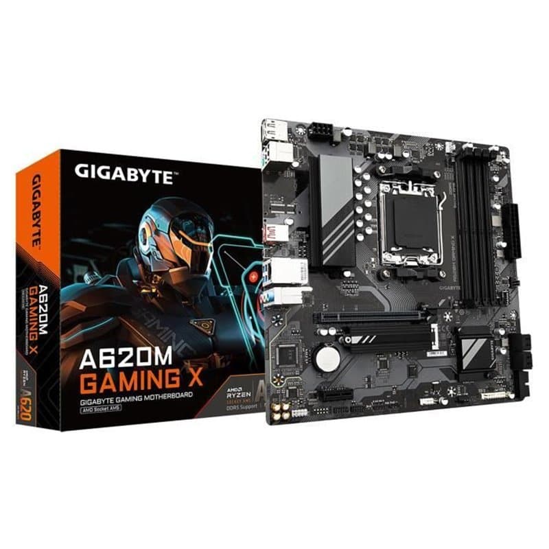 Gigabyte A620M DS3H (rev. 1.0) AMD A620 Emplacement AM5 micro ATX - Image 1