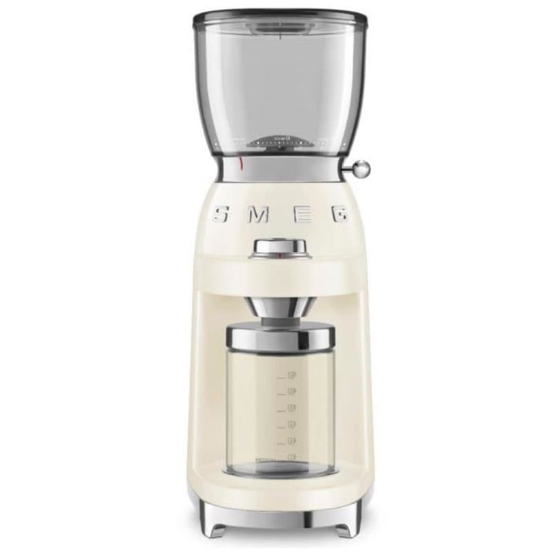 Moulin électrique Smeg CGF11CREU Transparent Crème 150 W 350 g - Image 1