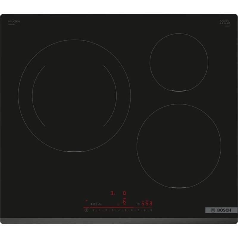 Bosch Serie 6 Série 6 Table à induction 60 cm Noir, sans cadre - Image 1