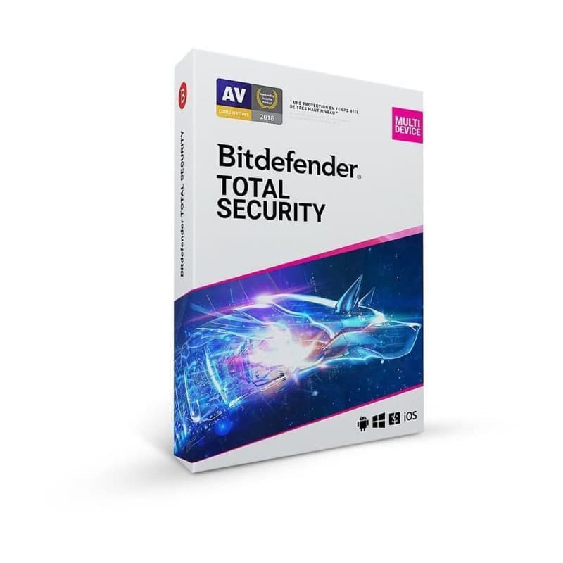 Bitdefender Total Security 2020 - 10 appareils - 2 ans - Image 1