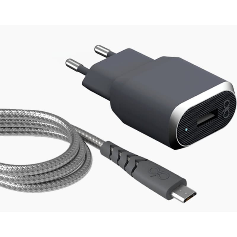 Chargeur mural BigBen Connected FPCSMIC1.2MG Argenté (1 Unité) - Image 1