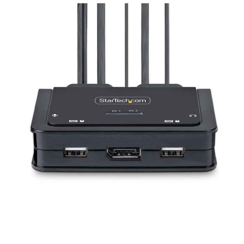 Startech.com C2-D46-UAC-CBL-KVM commutateur écran, clavier et souris Noir - Image 1