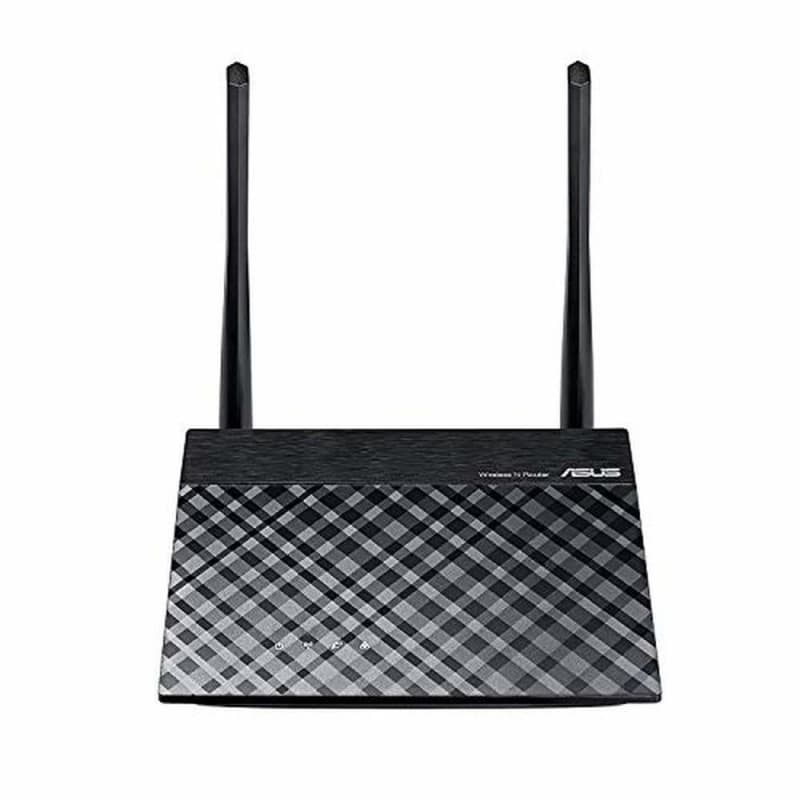 Asus RT-N12E routeur sans fil Fast Ethernet Noir, Métallique - Image 1