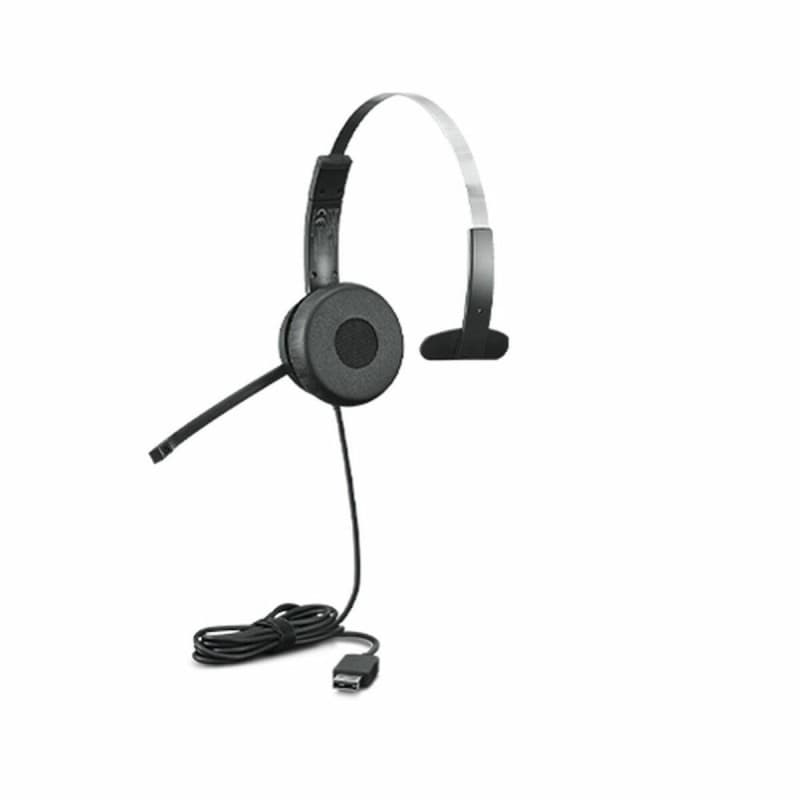Lenovo 100 Mono Casque Avec fil Arceau Bureau/Centre d'appels USB Type-A Noir - Image 1