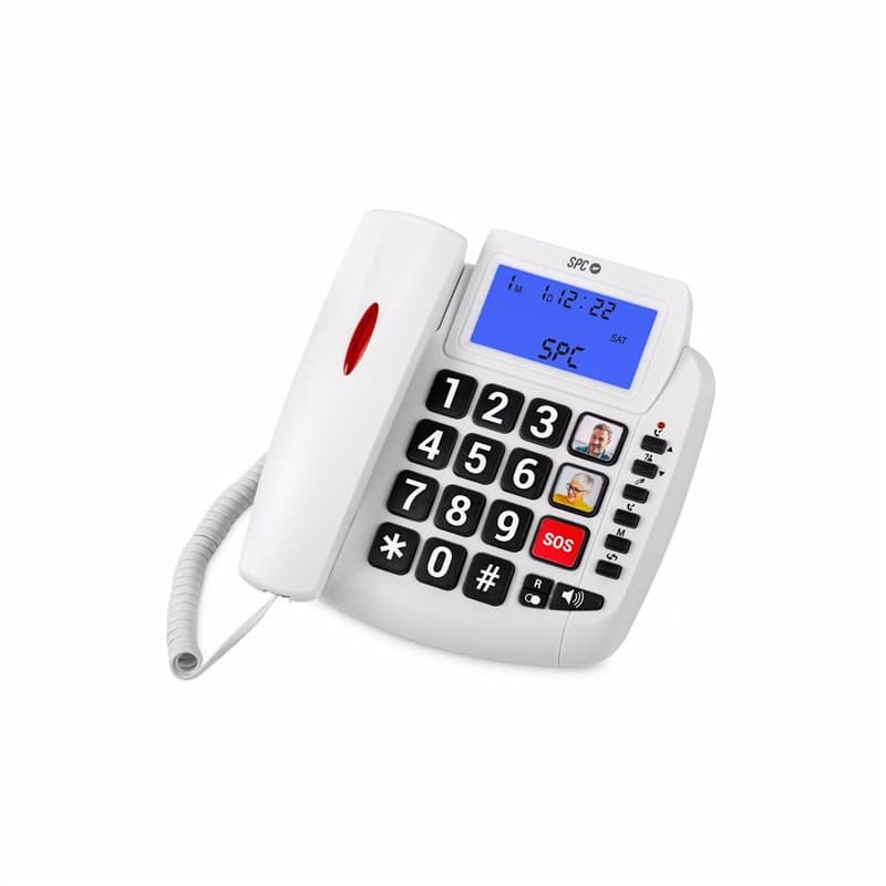 Téléphone fixe SPC Internet 3296B Blanc - Image 1