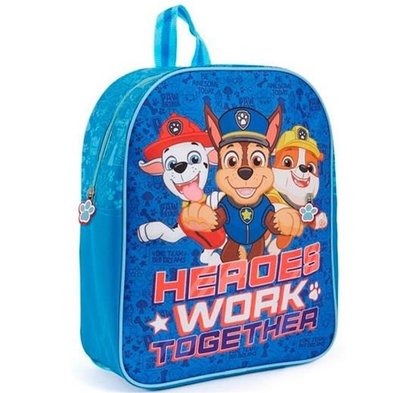 Sac à dos enfant The Paw Patrol Bleu 30 x 24 x 10 cm - Image 1
