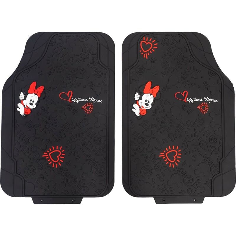 Set de tapis de voitures Minnie Mouse CZ10901 Noir - Image 1