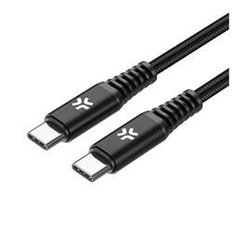 Câble USB-C Celly USBCUSBC100WBK 2 m Noir - Image 1