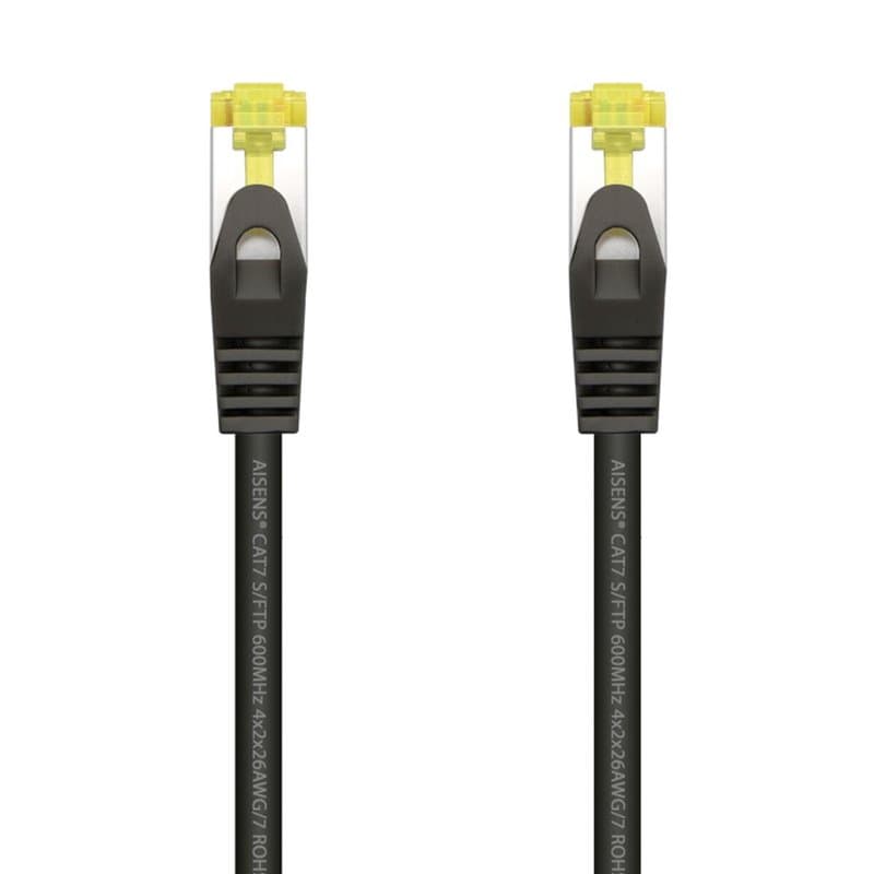 Aisens A146-0487 câble de réseau Noir 2 m Cat7 S/FTP (S-STP) - Image 1