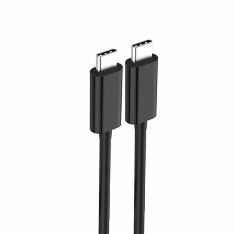 Ewent EC1035 câble USB 1 m USB 2.0 USB C Noir - Image 1