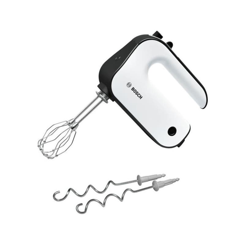 Batteur a main Bosch MFQ4020 STYLINE - 450W - 5 vitesses + pulse - Blanc/Gris anthracite - Image 1