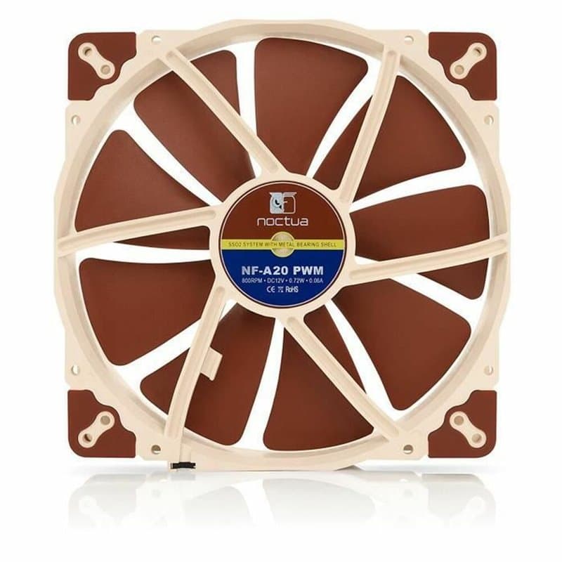 Ventillateur de cabine Noctua NF-A20 FLX Ø 20 cm - Image 1