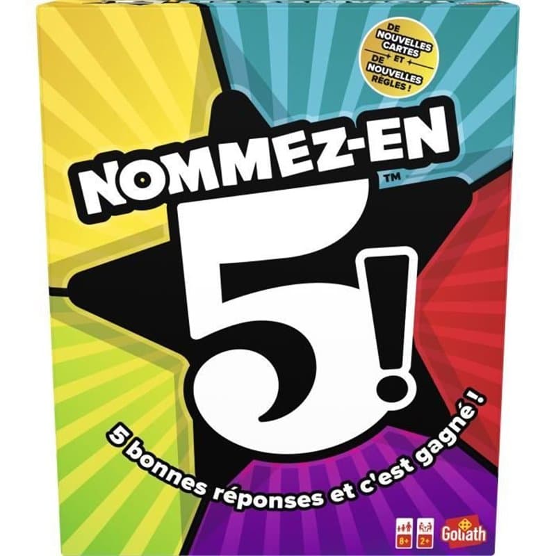 Jeu de société Goliath Nommez-en 5! FR - Image 1