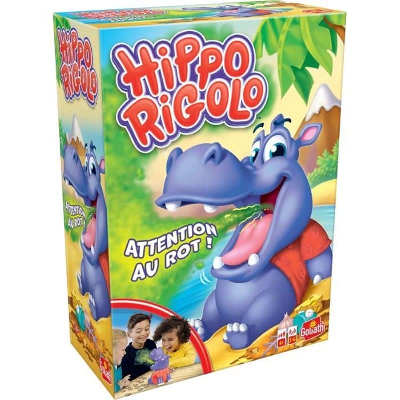 Jeu de société Goliath Hippo Rigolo FR - Image 1