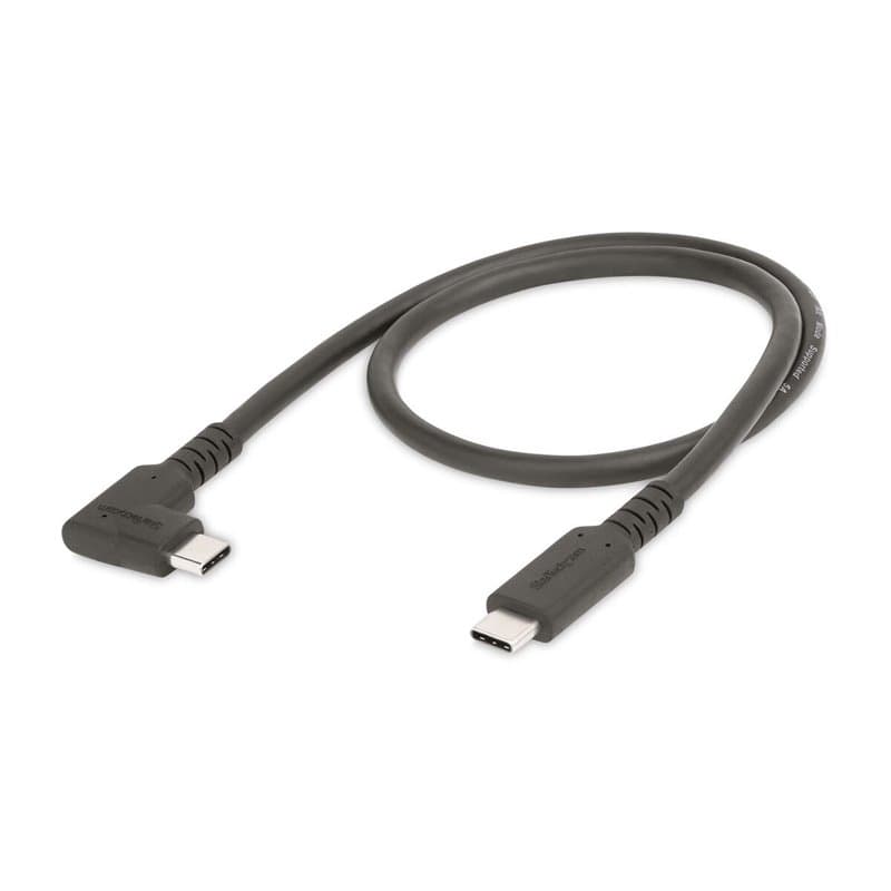 Câble USB-C Startech RUSB31CC50cmBR Noir 50 cm - Image 1