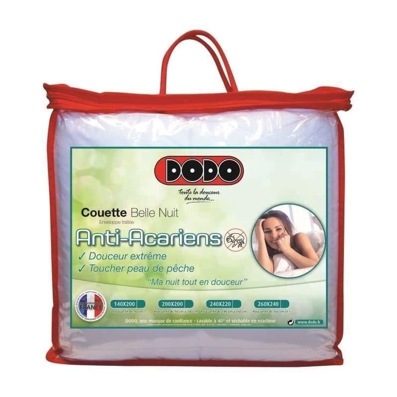Remplissage de couette Dodo Nice Night 350 g/m² 220 x 240 cm - Image 1
