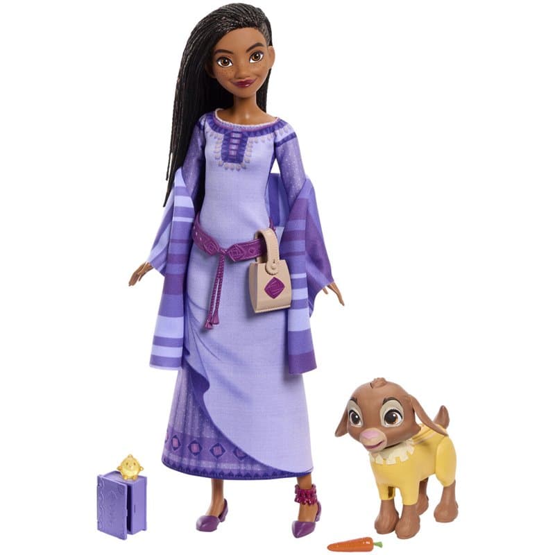 Disney Wish Asha of Rosas Adventure Pack Fashion Doll - Image 1