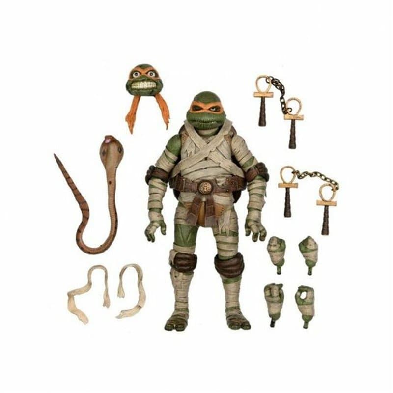 Figurine daction Neca Michelangelo Mummy Moderne - Image 1