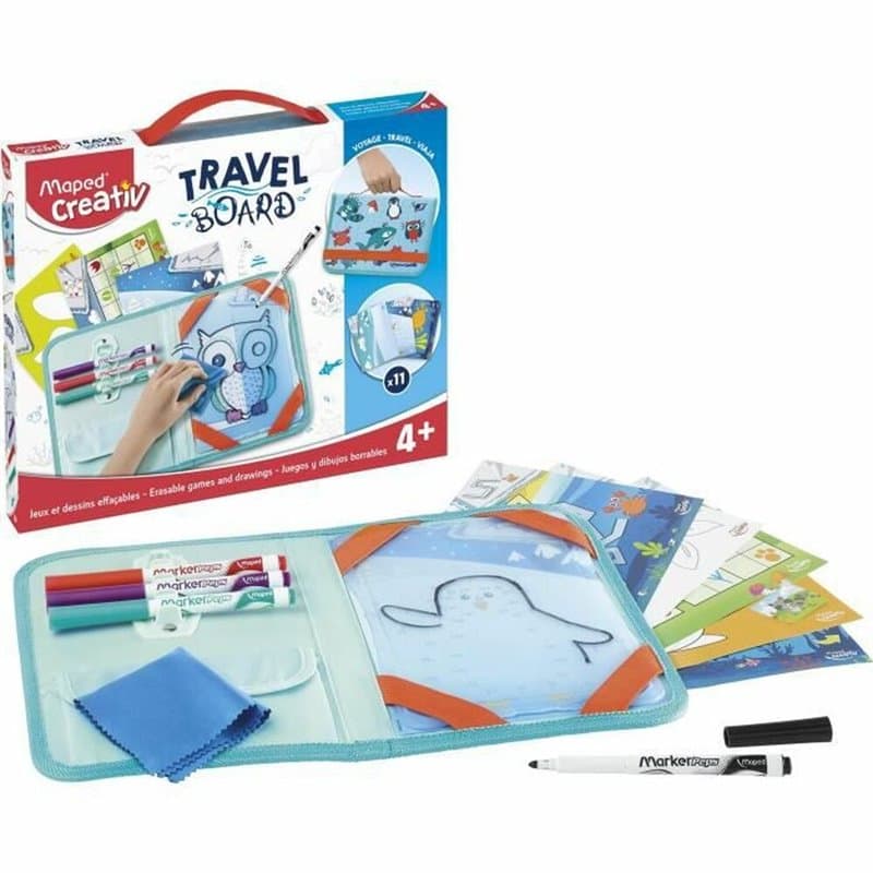 Kit de Dessin Maped Travel Board 18 Pièces - Image 1