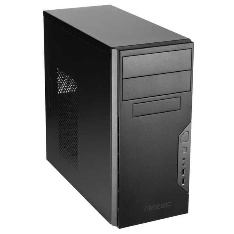 Boîtier Demi Tour Micro ATX Antec VSK3000B-U3 Noir - Image 1