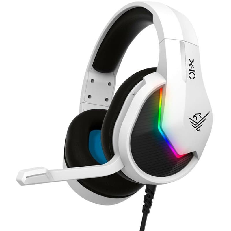 Casques avec Microphone Phoenix X-IO RGB Blanc - Image 1