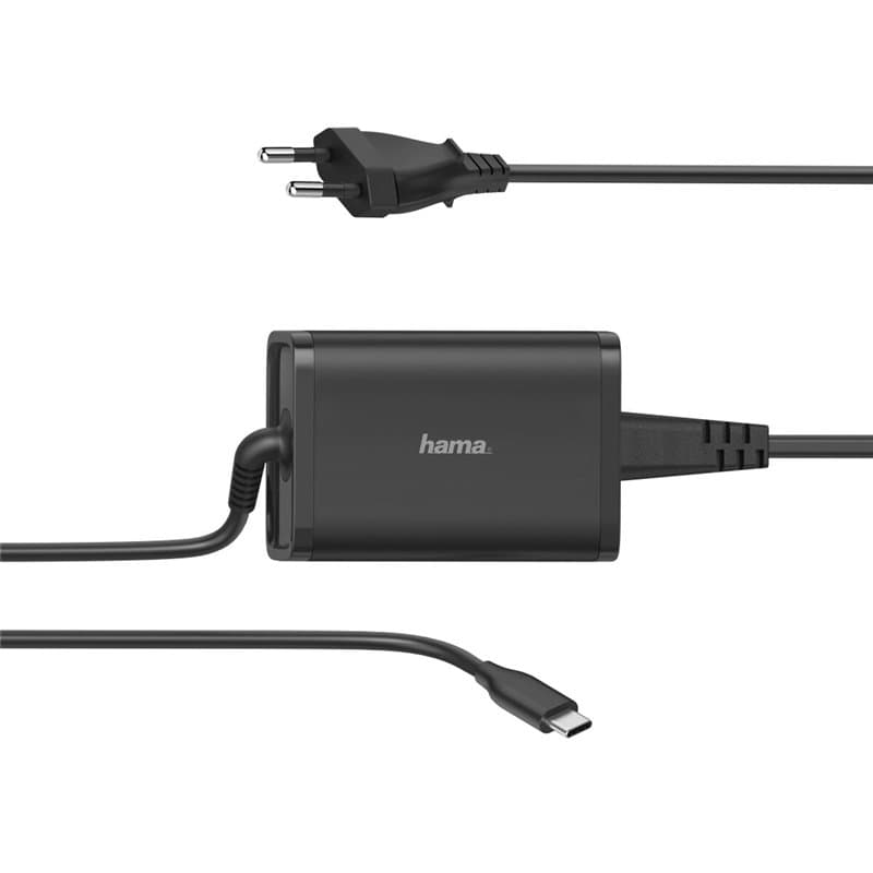 Hama 00200006 chargeur d'appareils mobiles Ordinateur portable Noir Secteur Intérieure - Image 1