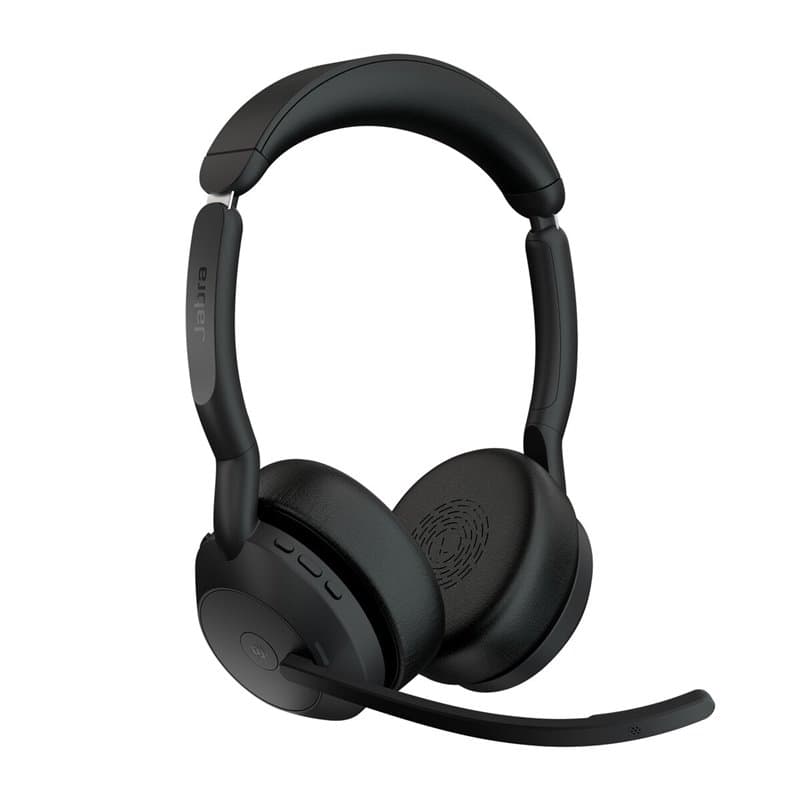 Jabra Evolve2 55 Casque Avec fil &sans fil Arceau Bureau/Centre d'appels Bluetooth Socle de chargement Noir - Image 1