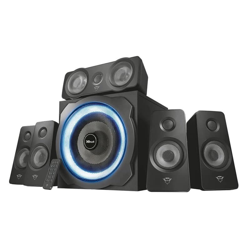 Trust GXT 658 Tytan 5.1 set d'enceintes 90 W Universel Noir 5.1 canaux - Image 1
