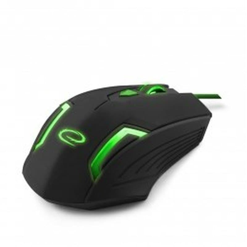 Souris Esperanza MX205 Noir Vert - Image 1