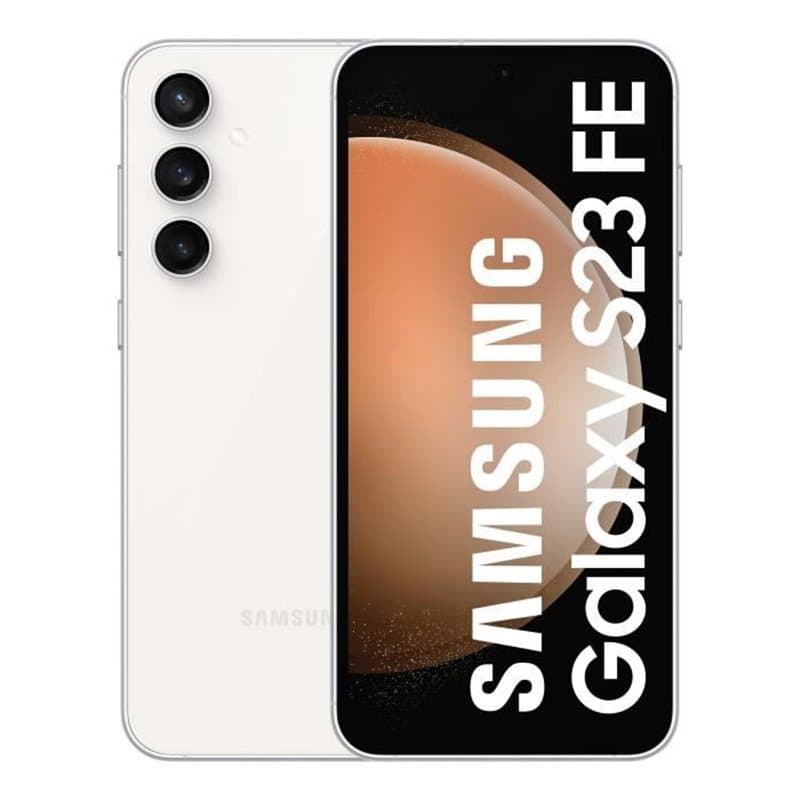 SAMSUNG Galaxy S23 FE Smartphone 128Go Creme - Image 1