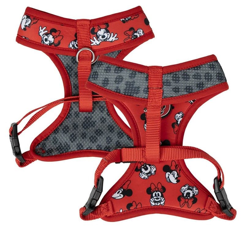 Harnais pour Chien Minnie Mouse M/L Rouge - Image 1