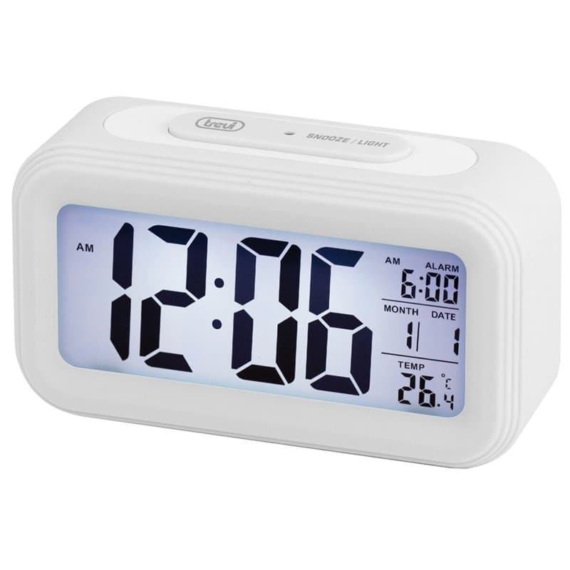 Trevi SLD 3068 S Réveil numérique Blanc - Image 1