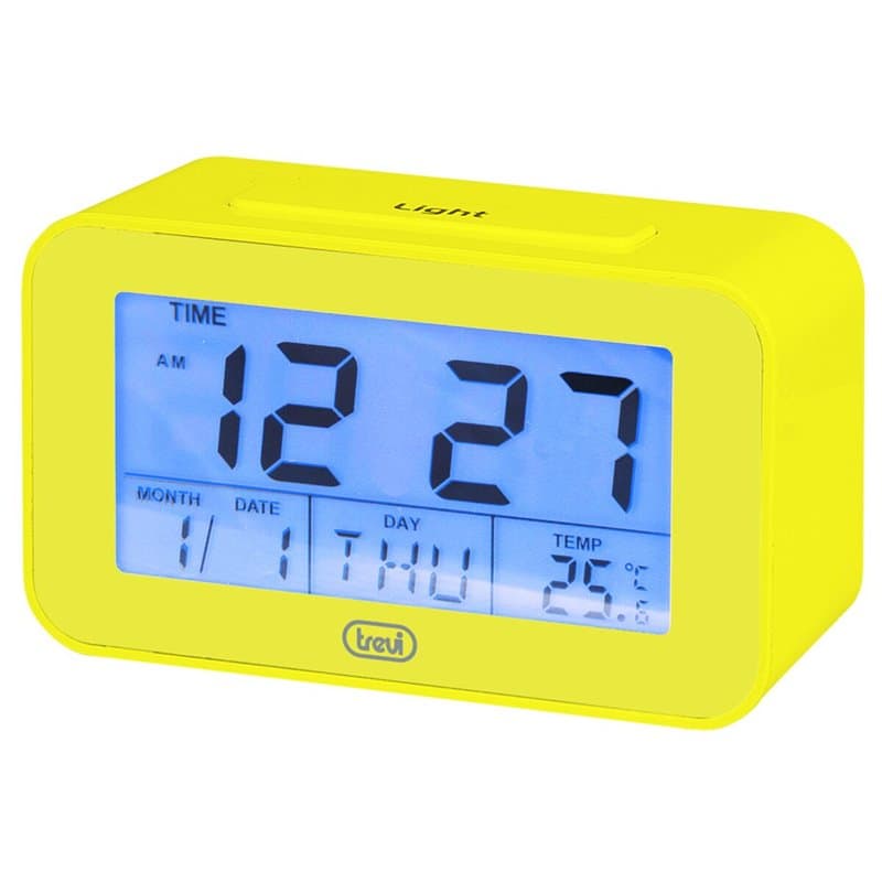 Trevi 0SL3P5005 réveille-matin Réveil numérique Jaune - Image 1