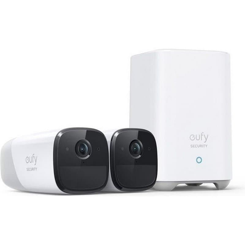 Eufy eufyCam 2 Pro Cosse Caméra de sécurité IP Intérieure et extérieure 2048 x 1080 pixels Mur - Image 1