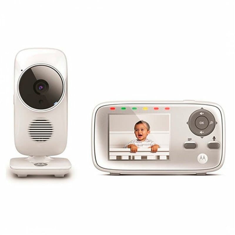 Motorola VM483 moniteur vidéo pour bébé 300 m FHSS Or, Blanc - Image 1