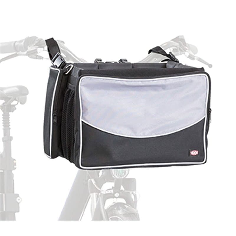 Sac Trixie TX-13106 Blanc Noir/Gris Polyester 41 x 6 x 26 cm Bicyclette (41 x 26 x 26 cm) - Image 1