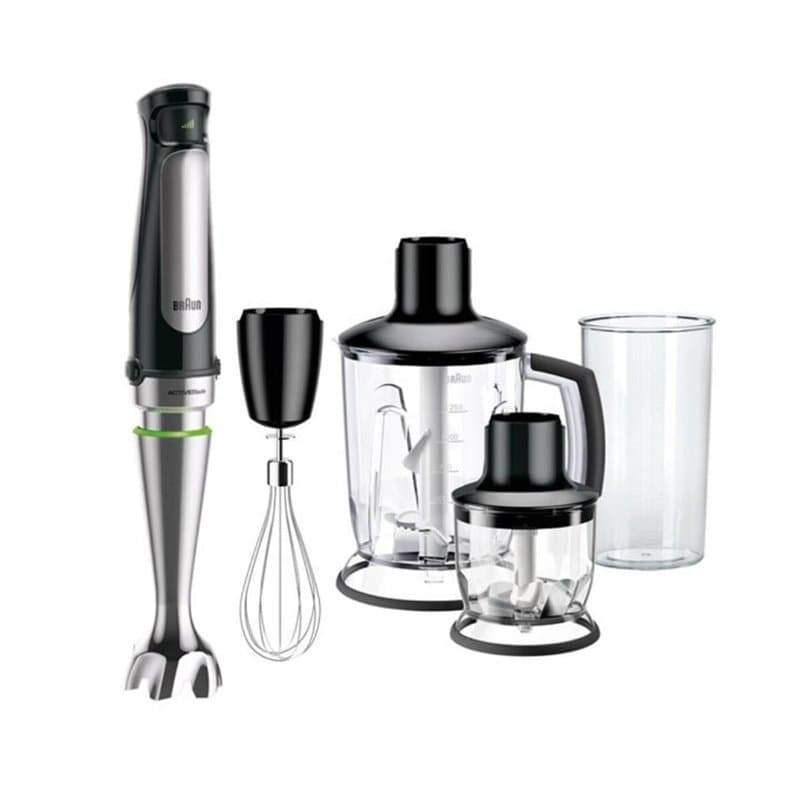 Braun MultiQuick 7 MQ 7045X 1,25 L Mélangeur par immersion 1000 W Noir, Acier inoxydable - Image 1