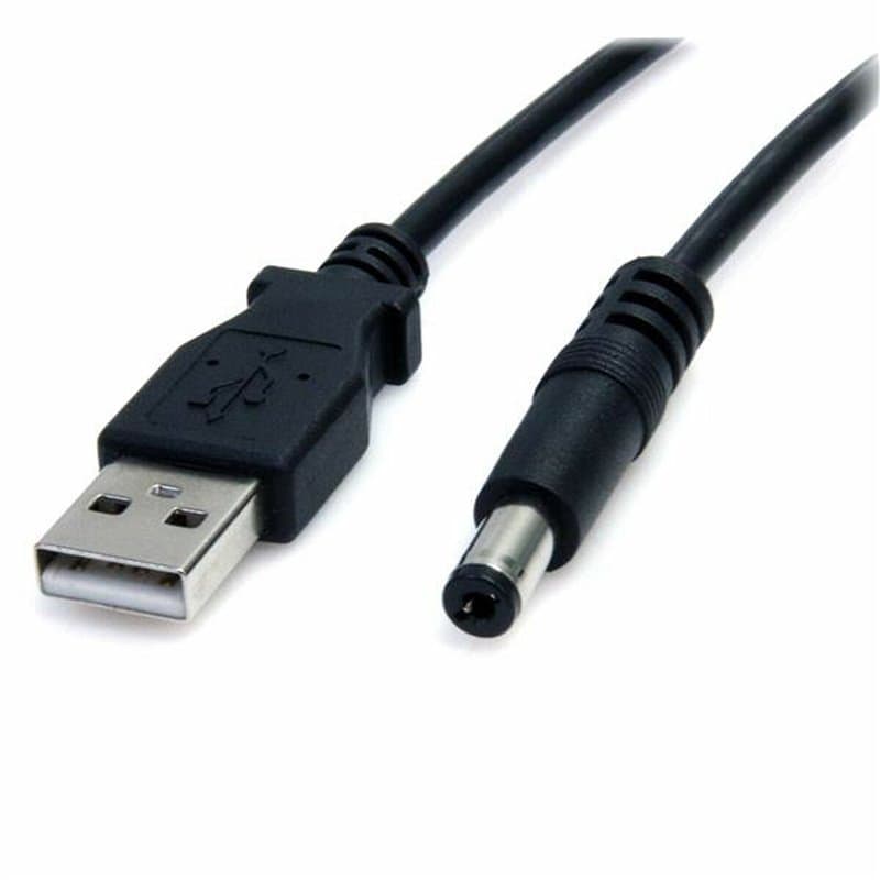 Startech.com Câble d'alimentation USB vers prise DC de 91 cm - Cordon USB vers connecteur Type M 5V - Image 1