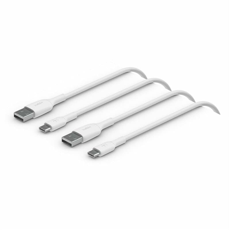 Câble Lightning Belkin CAB001BT1MWH2PK 1 m Blanc - Image 1
