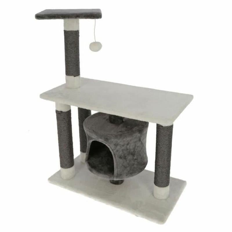 Arbre à chat Kerbl Jade Darklight Blanc Gris 96 cm - Image 1