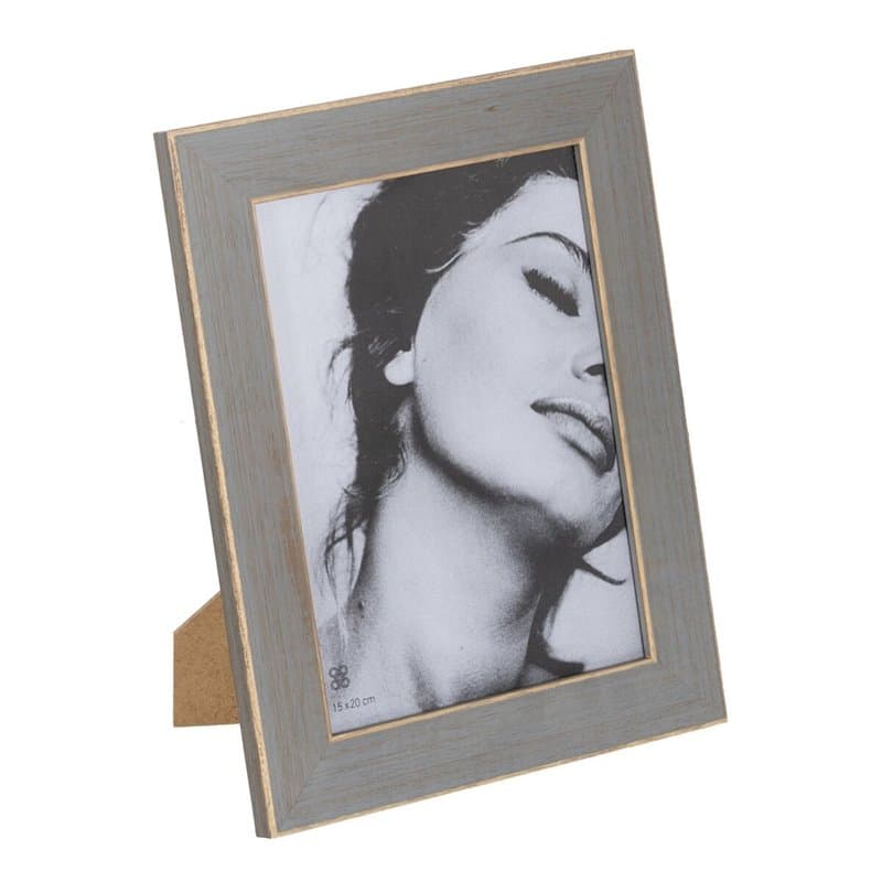Cadre photo Bois Verre 20 x 1 x 25 cm - Image 1