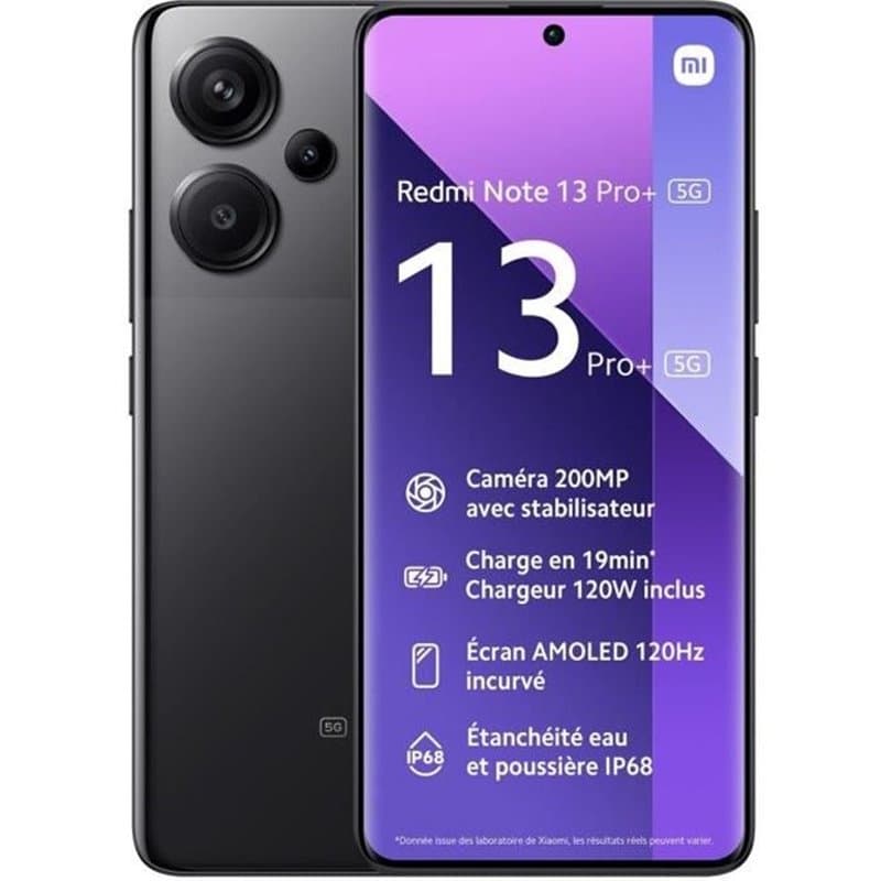 Xiaomi MZB0FFZEU 8 GB RAM 12 GB RAM 256 GB Noir - Image 1