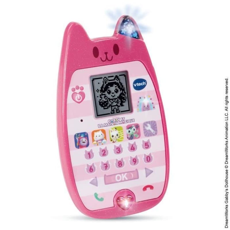 Téléphone-Jouet Vtech SMARTPHONE P'TIT GENIUS MAGIC LIGHT - Image 1