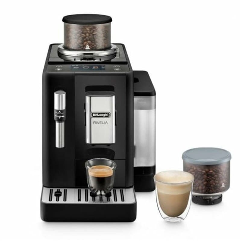 Cafetière superautomatique DeLonghi Rivelia 19 B Noir 1450 W - Image 1