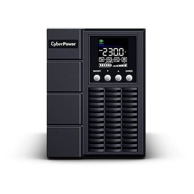 Cyberpower OLS1000EA alimentation d'énergie non interruptible Double-conversion (en ligne) 1 kVA 900 W 3 sortie(s) CA - Image 1