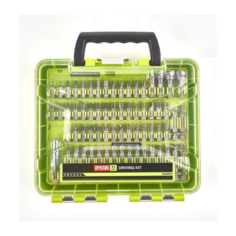 Ensemble de forets Ryobi (71 Pièces) - Image 1