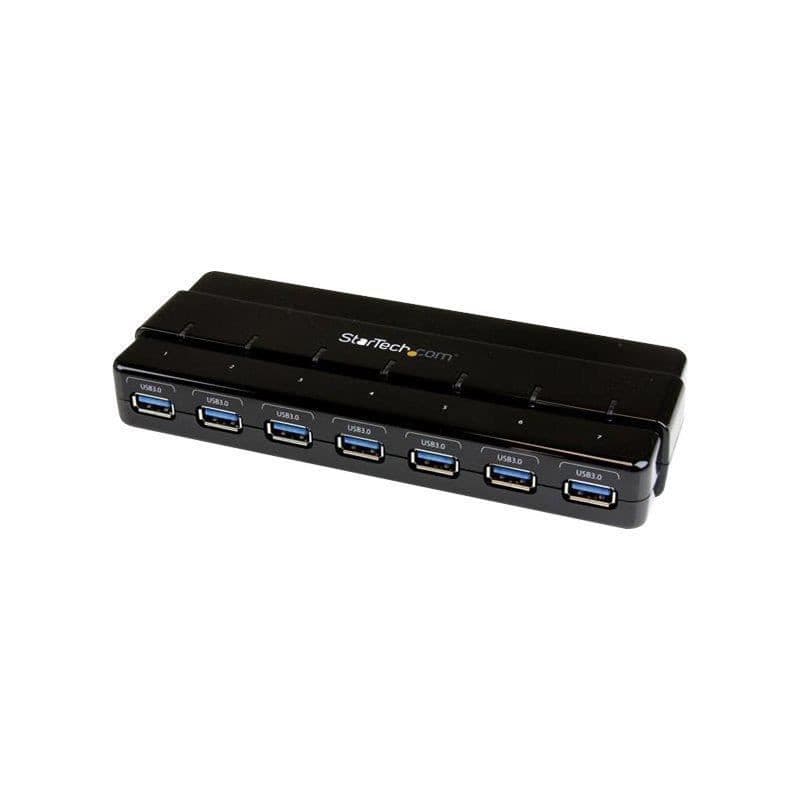 Startech.com Hub SuperSpeed USB 3.0 avec 7 ports - 5Gbps - Concentrateur USB 3.0 avec adaptateur d'alimentation - Image 1