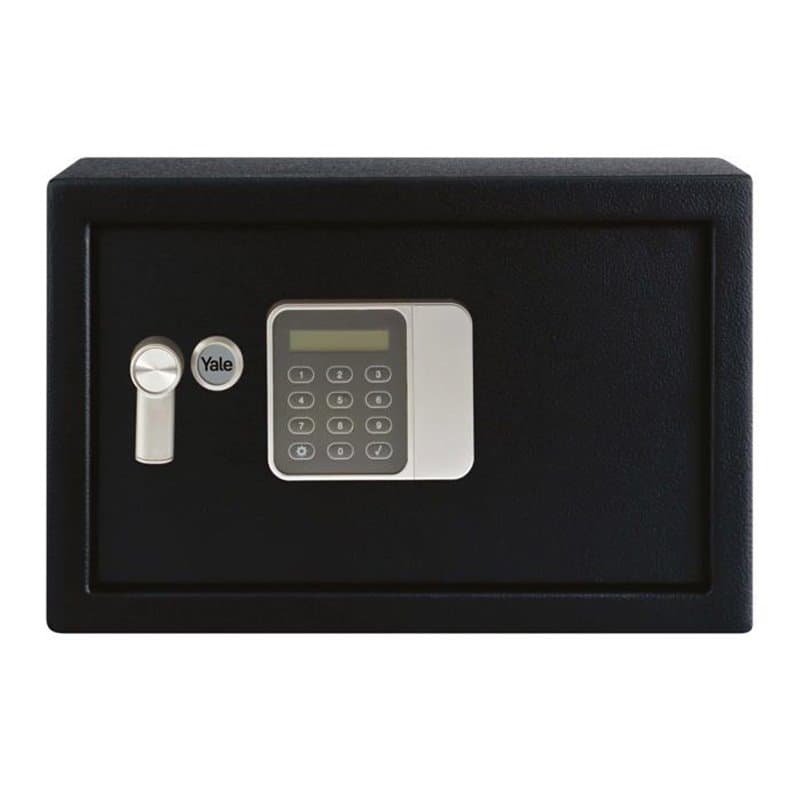 Coffre-Fort avec Serrure Électronique Yale Noir 16 L 25 x 35 x 25 cm Acier - Image 1